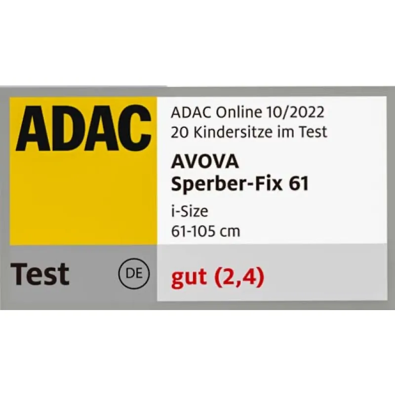 AVOVA Autosedačka Sperber-fix 61